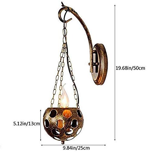Chandelier E14 vintage résistant pour illuminer une table de ferme