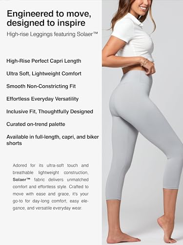 Image of Conceited High Waist Leggings in Shorts, Capri and Full Length - Buttery Soft - 3 inch High Waistband - Regular and Plus Size