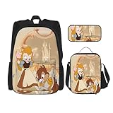 descargar chip y dale juego nintendo Mochila de gran capacidad: la mochila escolar es de 32 x 14 x 42 cm, la bolsa de almuerzo es de 11,5 x 20 x 26,5 cm, la funda para bolígrafo es de 5 x 21 x 10,5 cm. 4-13 niños de años. Hay un bolsillo principal con un gran bolsillo de parche para organizar tus pertenencias y un bolsillo de malla en cada lado para botellas y paraguas. Puede contener libros, ropa, botellas de agua, laptop de 13.3 pulgadas. Lo suficientemente grande como para llevar y organizar bien libros infantiles y cosas necesarias.