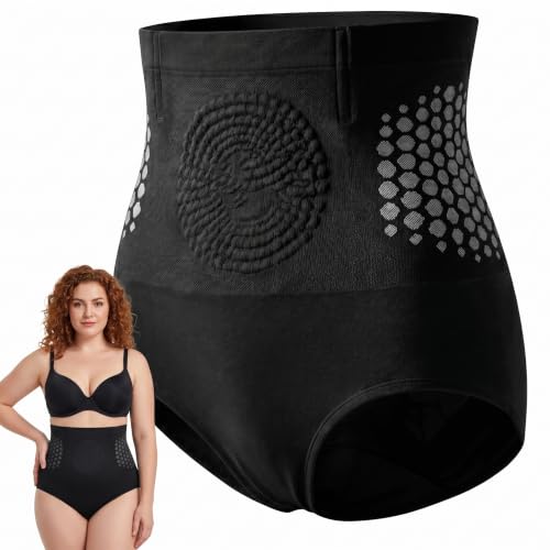 Image of WAFTIPSY Moringa & Berberine Shorts for Women, 4-in-1 Micro-Particle Sculpting Workout Shorts, High Waisted Thermogenic Compression Yoga Shorts for Gym, Running, Fitness(Black,L)