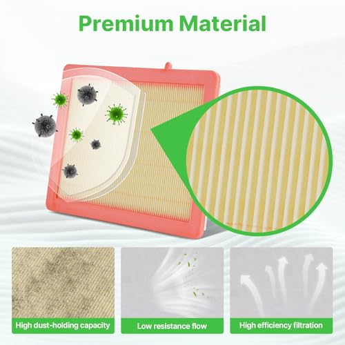 Image of 2PCS Engine Air Filter Fit for 2018-2026 Chevrolet Equinox (1.5L, 2.0L), 2018-2026 GMC Terrain (1.5L, 2.0L) Air Filter Replacement Engine Filter Accessories# CA12260 A3226C A3240C