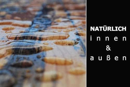 OLI-NATURA Leinöl-Firnis, biologischer Holzschutz, lebensmittelecht-zertifiziert, 0.25L, farblos - natur