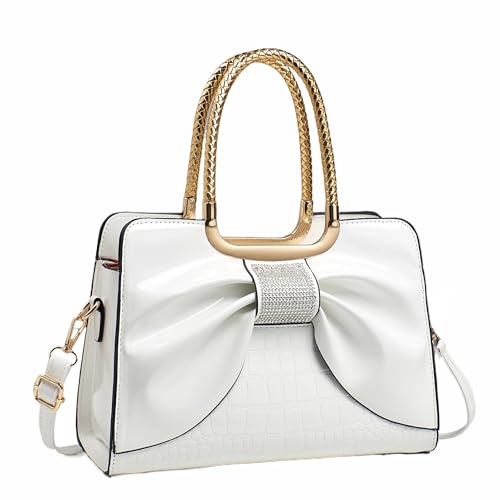 Image of JHVYF Women Tote bag Satchel Purses and Handbags for Women Shoulder Bags Bow Purse
