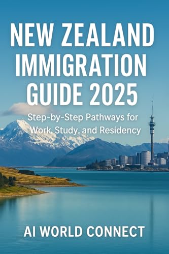 New Zealand Immigration Guide 2025: Step-by-Step Pathways for Work, Study, and Residency: Practical Visa Options, Job Resources, and Tips to Start a New Life Abroad