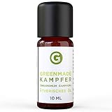 Aceite Alcanfor 10 ml – 100% naturreines, aceite esencial de greenmade