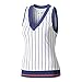adidas NY Striped Camiseta Línea Real Madrid FC de Tenis, Mujer, Multicolor (Blatiz/azuosc), L