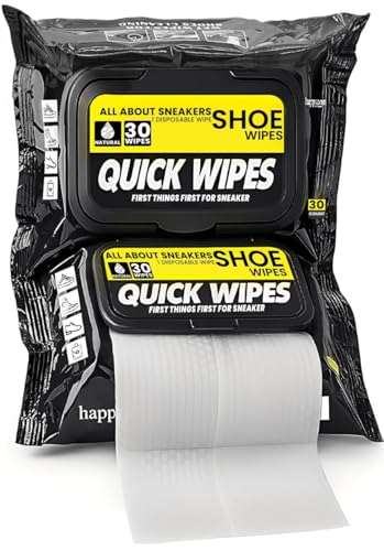 Shoe wipes Pack of 2 Total 60 Pcs Sneakers...