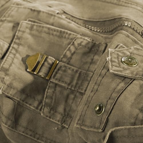 Pantalon cargo décontracté en coton indéchirable et ultra résistant