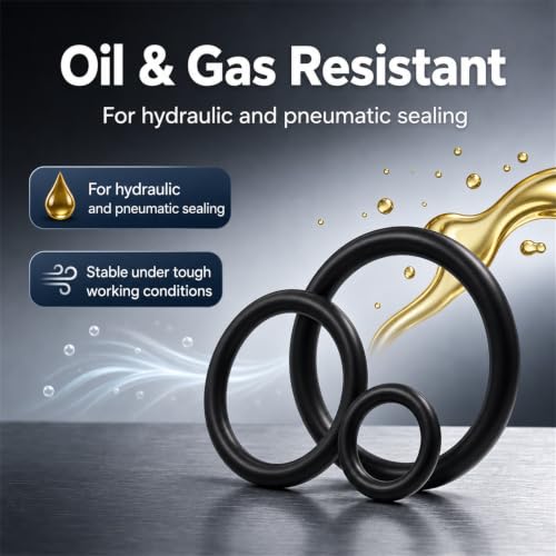 O-ring kit de juntas de nitrilo para reparar grifos con fugas 5