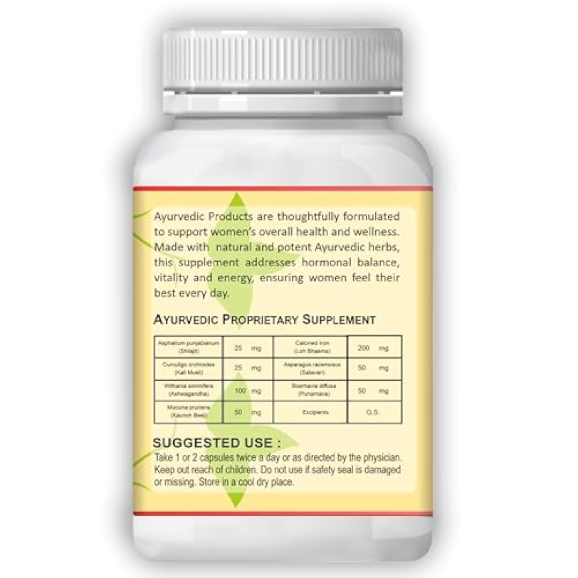 Satavari Capsules Immune & Lactation Support, 30 Count