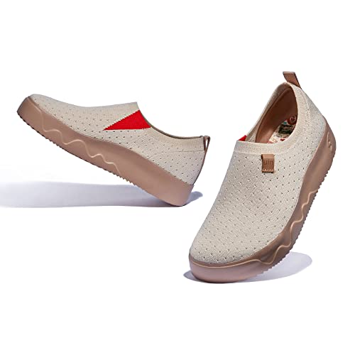 UIN Women's Art Travel Walking Shoes Slip On Casual Lightweight Wide Toe Fashion Sneaker Toledo Ⅸ - Image 5