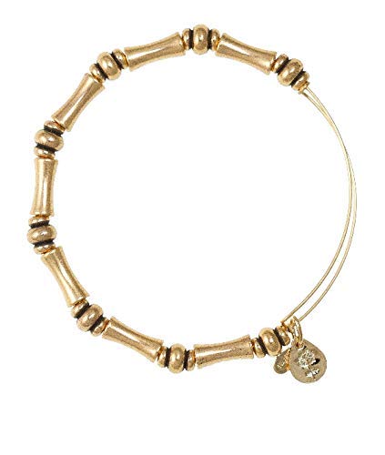 Preisvergleich Produktbild Alex And Ani Armband aus Bambus, vergoldet