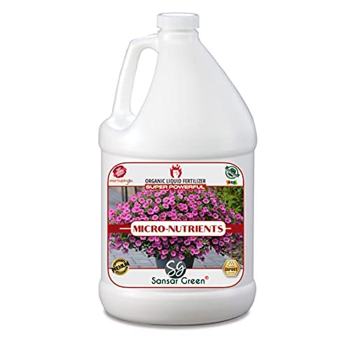 Sansar Green® Micro Nutrients Liquid Fertilizer, Premium Essential Super Powerful Liquid Fertilizer for the Best blooming of all Types of Plants with all required Nutrients (1000 ml)
