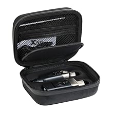 Xvive original customized designed for Xvive U3 microphone wireless system, and the case has more space to accommodate the charger cable and more accessories. 1680D Oxford Cloth, High density thick Fabric and durable.Wear-resistant Closely woven, Scr...
