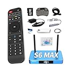 All-in-One Remote Control Kit with S6-MAX, Includes 8 Essential Accessories Such as Voice Remote, USB Stick and TF Card