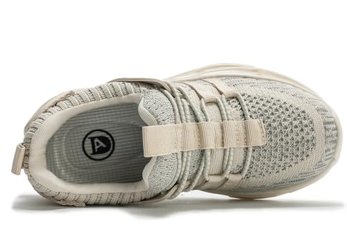 DADAWEN Toddler/Little Kid Boys Girls Lightweight Breathable Sneakers Strap Athletic Tennis Shoes for Running Walking3