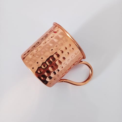 Caneca De Cobre Puro Moscow Mule 350ml Sem Verniz | Kit 2 Un