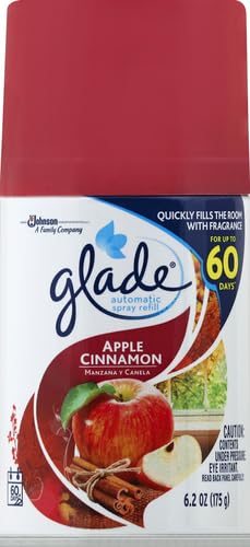 Glade 46500717755 Automatic Spray Refill, Air Freshener For Home And Bathroom, Apple Cinnamon thumb #1