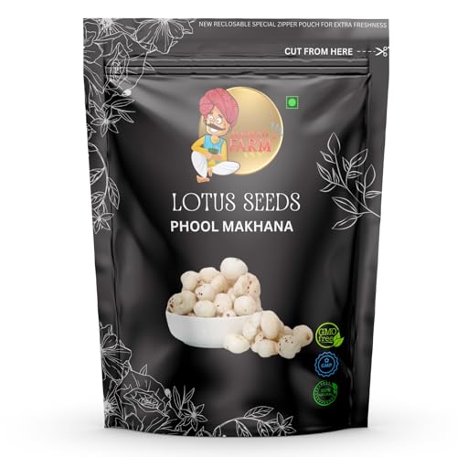 Marwadi Farm Phool Makhana | Crunchy & Nutritious Lotus Seeds | F...