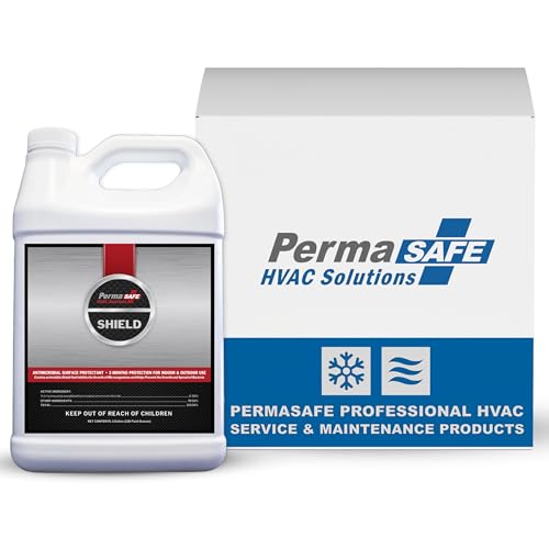 PermaSafe HVAC Solutions, All Surface Antimicrobial SHIELD, Creates Microbiostatic Barrier on HVAC Surfaces that Inhibits the Growth of Microorganisms for up to 3 Months