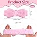 20 Pcs Spa Headband Bulk, Pink Spa Headband Soft Hair Bands for Face Washing Skincare Headbands Hair Band for Washing Face Makeup Headbands for Women Cosmetic Head Wraps for Shower Skin Care Yoga