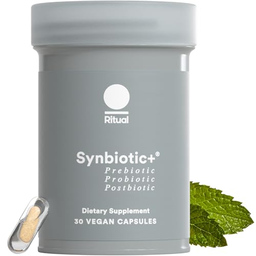 Ritual Synbiotic+ Probiotic, Prebiotic, Postbiotic, 3-in-1 Supple...
