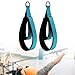 CAQYPVH 2 Pieces Pilates Double Loop Strap Double Loop Strap Portable Beginner Pilates Accessories Pilates Equipment for Fitness, Light Blue