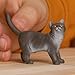 Schleich Farm World - Farm Animal Toy British Shorthair Cat Figurine
