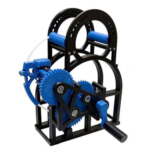 3D Filament Respooler, Dual Power Industrial Spool Rewinder, Wrap Neatly Without Tangling, for 1kg-3D Printing Filaments/PLA/PETG/TPU/ABS