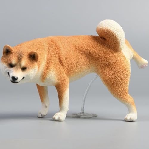 Estatua Shiba Inu Orinando, Escultura de Resina miniatura 3