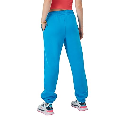 Image of Champion Women's Cinched-Bottom Fleece Sweatpants, Oversized Fit, Midweight
