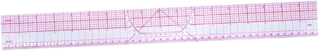 Sewing Ruler for Cutting,Y-Shaped Ruler 6PCs Set,Tailor Sewing Rulers,Quilting Template Ruler,Acrylic Patchwork Craft Tool,Foldable Ruler,Meter Stick