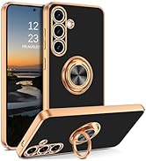 BENTOBEN for Samsung S24 Plus Case with 360&deg; Ring Holder, Shockproof Non-Slip Kickstand [Support ...