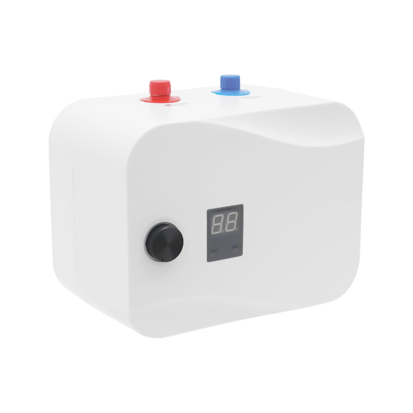 Scaldacqua elettrico istantaneo, 6 l, 30-65 °C, 1500 W | Scaldabagno da 0,75 Mpa, indicatore LED, acqua calda istantanea per lavelli da cucina, lavandini, installazione sottolavello