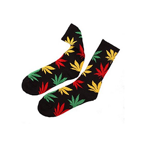 Qissy® Donne Uomini Marijuana Weed Maple Leaf