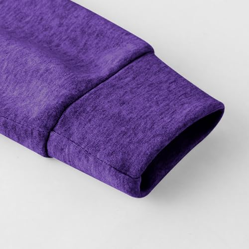 Sweatshirt For Men With Hood Fleece Lined Pullover Fall Winter Warm Hoodies Casual Plain Workout Tops With Pockets4