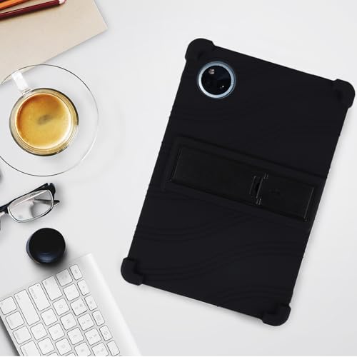 Coque silicone DOOGEE Tab A9 Pro+ Plus étui robuste contre les cassures noirs - 3