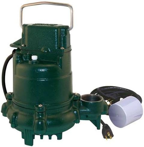Model BN53 Mighty-Mate Cast Iron Effluent Pump w/ Variable Level Float Switch - 115 V, 9 Ft Cord