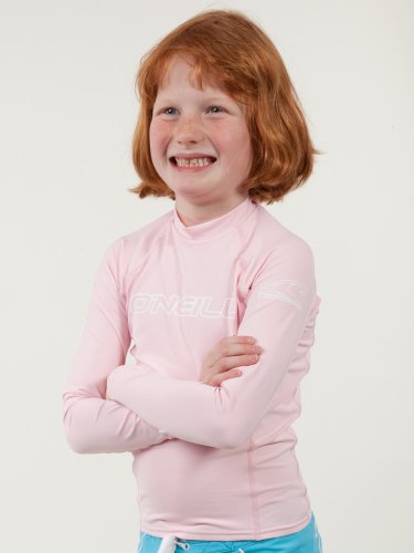 O'Neill UV Sun Protection Youth Basic Skins Long Sleeve Crew Rashguard