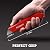 REXBETI 4-Pack Utility Knife, Heavy Duty Aluminum Shell Retractable Box Cutter for Cartons, Cardboard and Boxes, Extra 10 Blades Included