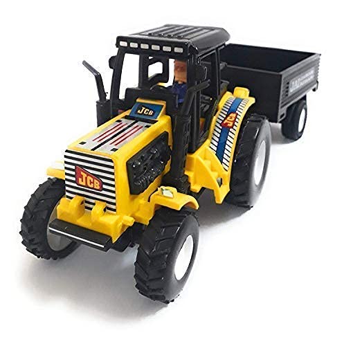 House Crafts Die-Cast Cars Toys Car Scale Model Push Back Die-Cast Tractor with Tarolly Cars Toys for Kids Scaled Model (Color May Vary) (B0B1VHD9KM) Amazon Price History, Amazon Price Tracker