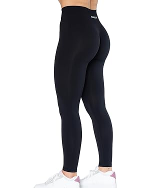 AUROLA Dream Collection Workout Leggings for Women High Waist Seamless Scrunch Athletic Running Gym Fitness Active Pants