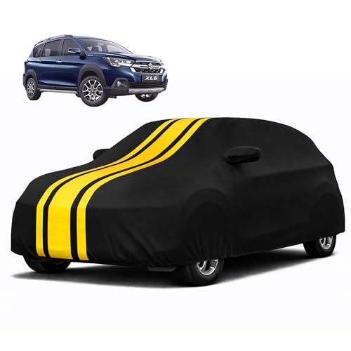 Image of Autofy Car Cover Waterproof CARIZMA for Maruti Suzuki XL6 [Year 2019 Onwards] - XL6 Car Cover Dust & UV Protection XL6 Car Body Cover with Mirror Pocket Soft Cotton Lining