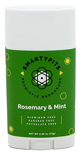 SmartyPits - Natural/Aluminum Free Prebiotic Deodorant (Rosemary Mint) (Full Size)