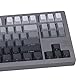 125 Tasten Gradient Grau Keycaps PBT Dye Sub Cherry Profil Tastenkappen Set Fit für Cherry Mx Schalter Mechanische Tastatur
