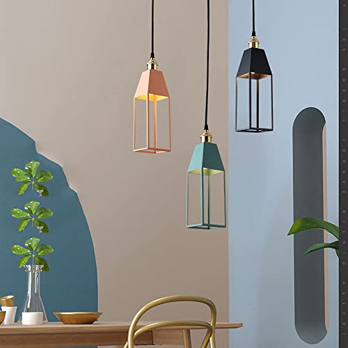 SHUANGZ Macaron Kroonluchter Verlichting Vintage Retro Industriële Lamp Tbv Industriële Hangende Verlichtingsarmaturen… - Afbeelding 5