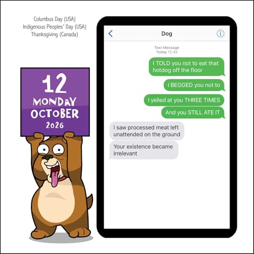 Texts from Dog 2026 Day-to-Day Calendar
