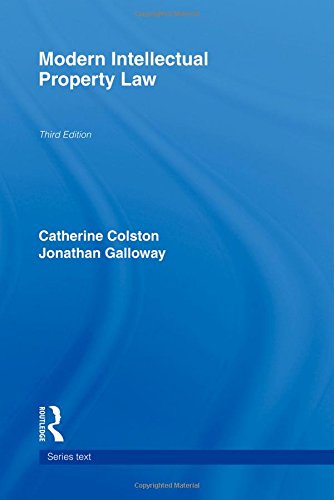 Jonathan GallowayModern Intellectual Property Law