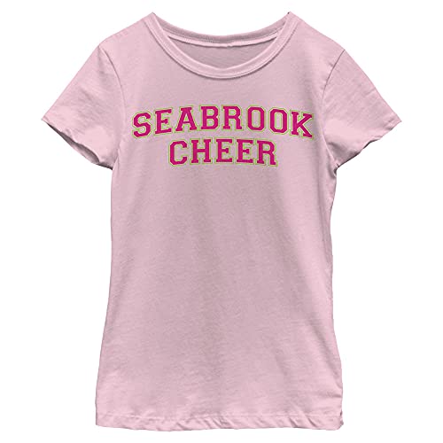 Disney Zombies Cheer Time Girl's Solid Crew Tee