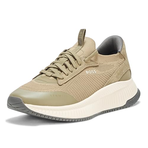 Image of BOSS Men's Modern Knit Structure Running Sneaker